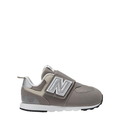 New Balance 574 Baby Sneakere Med Velcrostrop Raincloud Rain Cloud 24 EU  Grå  24 EU  Drenge, Piger
