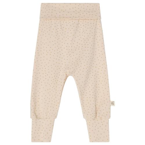 Buddy & Hope GOTS Hanna Baby Pants Beige Dots 86/92 cm  Hvid Prikker 86/92 cm  Drenge, Piger