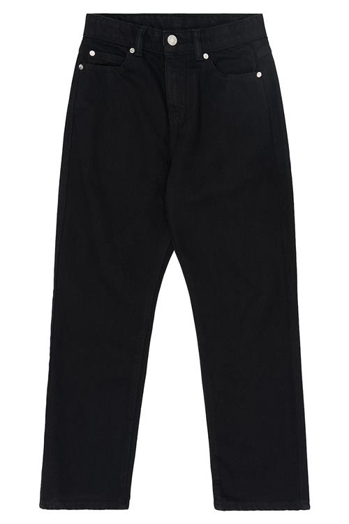 The New Madrid Jeans Med Løs Pasform Black Denim Wash 502  Black Denim Wash 502 7 Y  Marineblå  7 år  Drenge