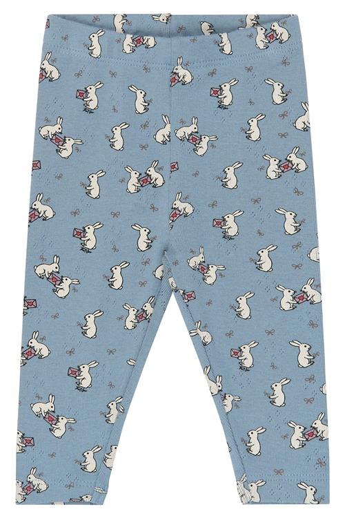 The New Siblings Vita Leggings Ashley Blue  Ashley Blue  62 cm  Marineblå  62 cm  Piger