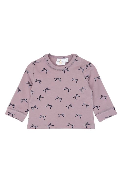 The New Siblings Nova T-shirt Med Lange Ærmer Elderberry  Elderberry   74 cm  Lilla  74 cm  Piger