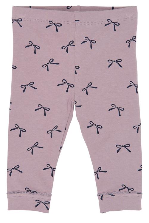 The New Siblings Nova Leggings Elderberry  Elderberry   92 cm  Lilla  92 cm  Piger