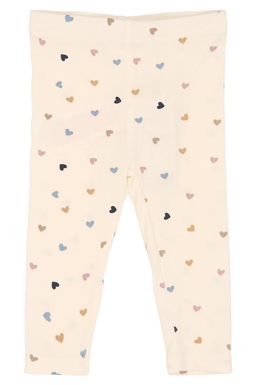 The New Siblings Viola Leggings Gardenia  Gardenia  80 cm  Hvid  80 cm  Piger