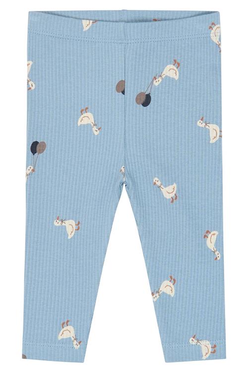 The New Siblings Vito Leggings Ashley Blue  Ashley Blue  74 cm  Marineblå  74 cm  Drenge