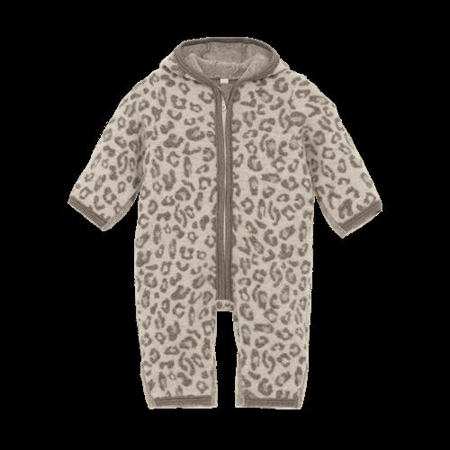 Huttelihut Barnevognsdragt I Uld Camel Melange  Camel Melange-86 cm  Brun  86 cm