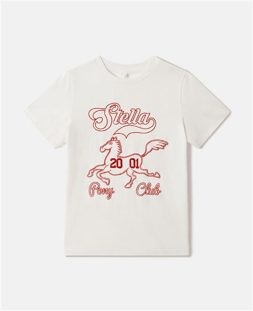 Stella McCartney Kids T-Shirt Top Ivory Ivory 8 Y  Creme  8 år  Piger