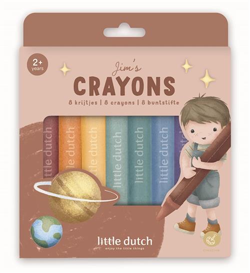 Little Dutch Voksfarveblyanter Jim  Jim-OS  Blå  One Size 2+ Years Drenge, Piger