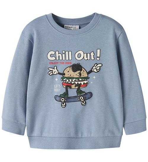 Name It Sweatshirt - NmmKore - Ashley Blue