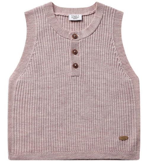 Hust and Claire Vest - Uld - Strik - HCEdi - Heather