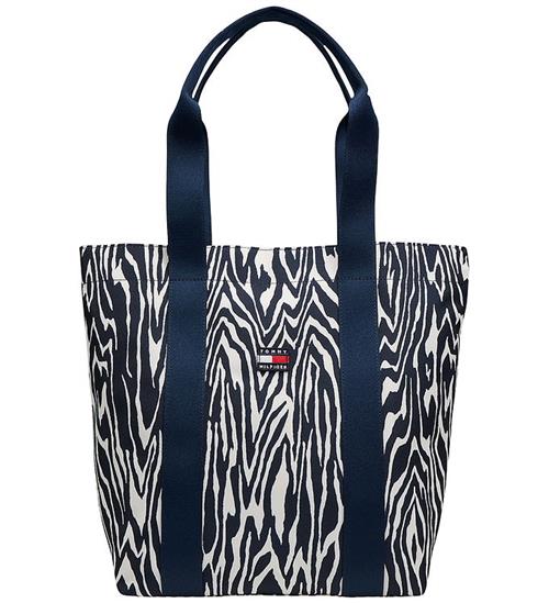 Tommy Hilfiger Shopper- Toto - Dark Blue/Off White