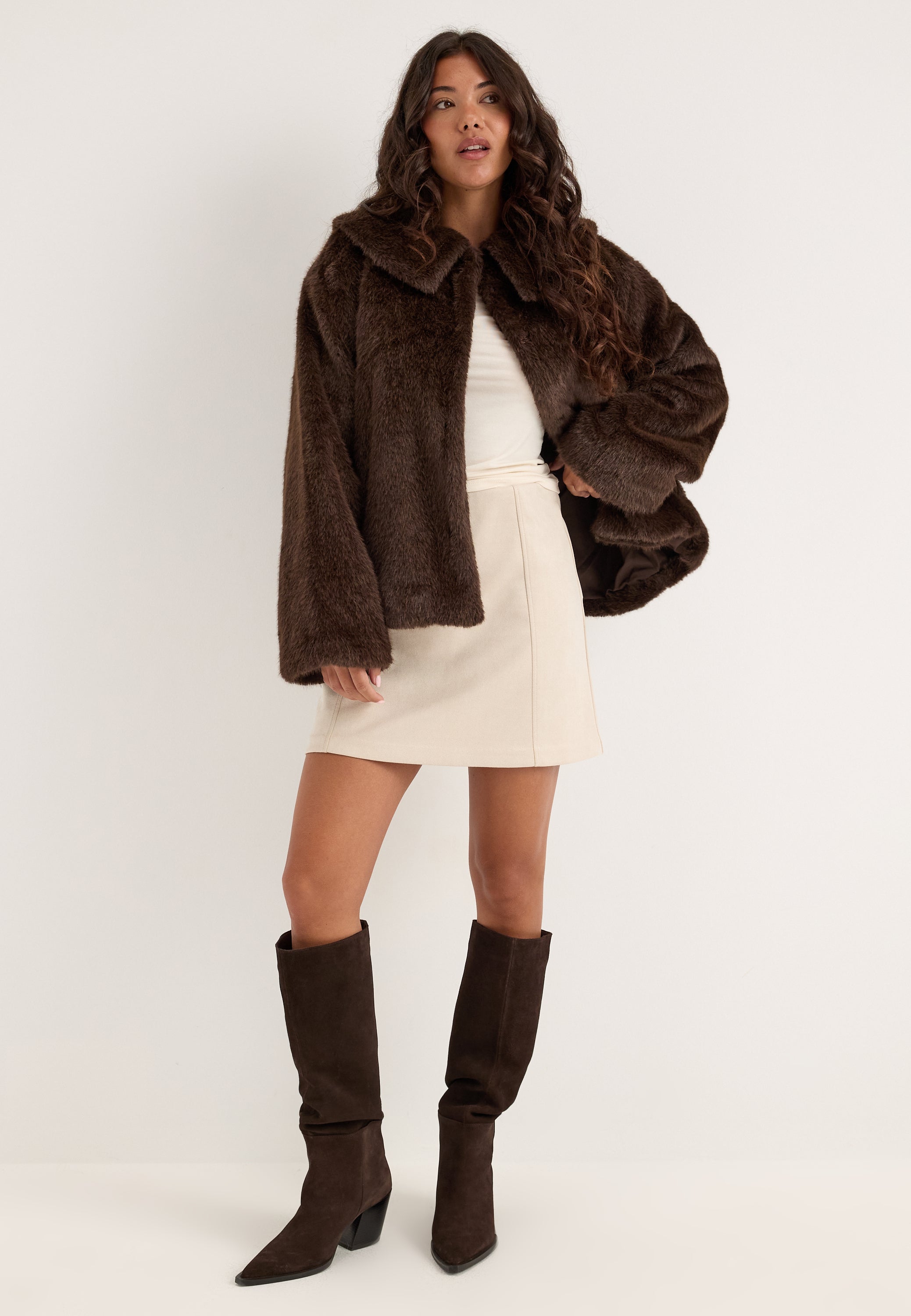 OBJECTCOLLECTORSITEM Objcarla Collar Short Jacket