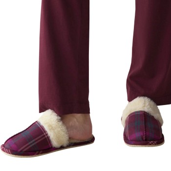 Triumph Closed Toe Slippers Vinrød  polyester Large Dame