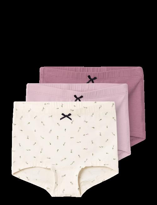 name it | Nmftights 3P Buttercream Floral Noos | 110