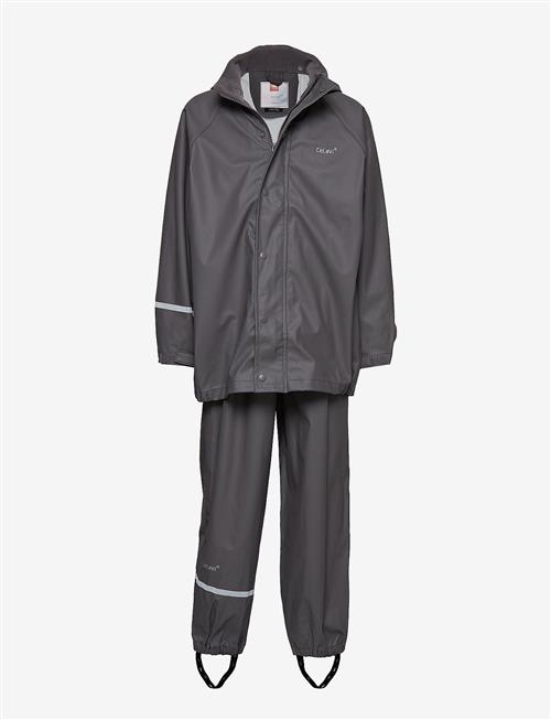 CeLaVi | Basic Rainwear Set -Solid Pu | 116-122