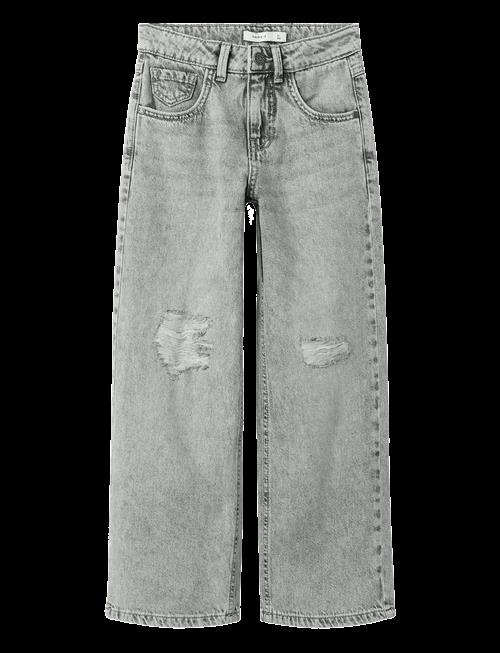 name it | Nkfrose Wide Hw Jeans Destr 1411-Be Noos | 128