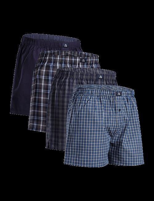 Danish Endurance | Organic Woven Boxers (Men) 4-Pack | XL