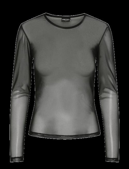 Pieces | Pcninni Ls Mesh Top Jrs Noos Bc | M