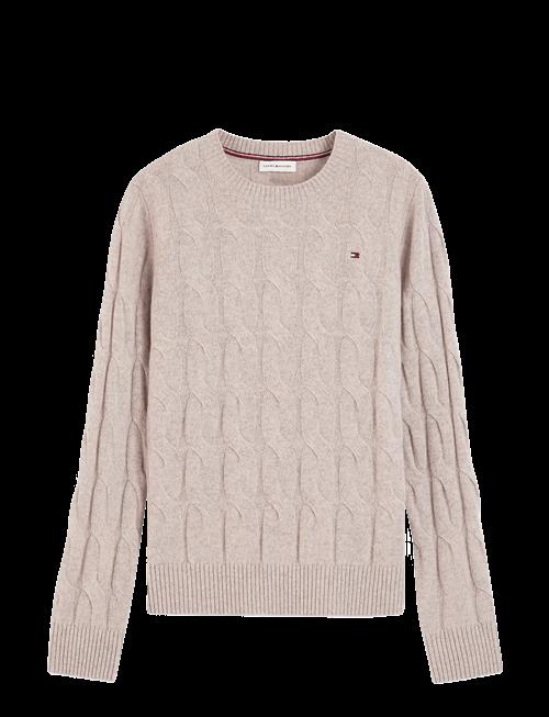 Tommy Hilfiger | Soft Wool Cable C-Nk Ls Swt | S