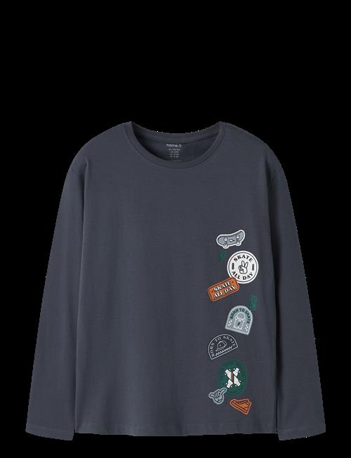 name it | Nkmvagno Ls Loose Top | 134-140