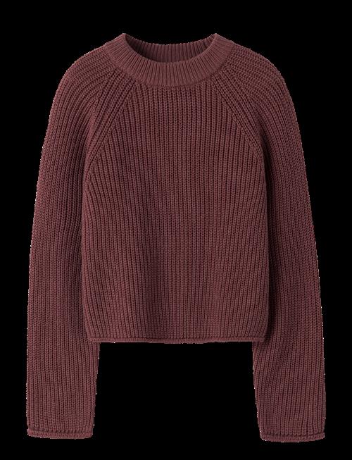 name it | Nkfvenja Ls Loose Short Knit | 134-140