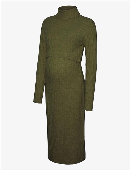 Mamalicious | Mlsuniva June Ls Knit Midi Dress 2F Noos | XS