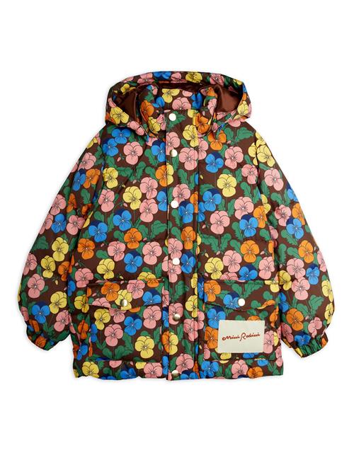 Mini Rodini Violas Pufferjakke Multi  Multi 104/110 cm  Blå  104/110 cm  Drenge, Piger