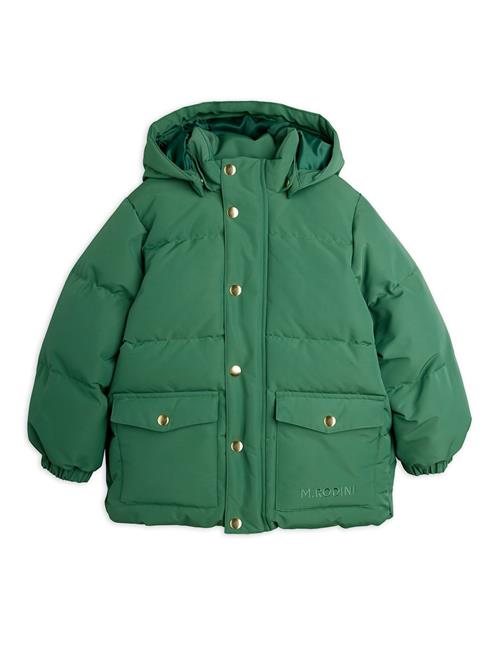 Mini Rodini Pufferjakke Green  Green 116/122 cm  Grøn  116/122 cm  Drenge, Piger