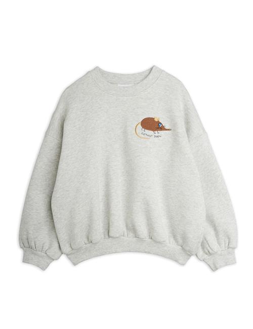 Mini Rodini Elephant Shrew Hættetrøje Grey Melange  Grey Melange 92/98 cm  Grå  92/98 cm  Drenge, Piger
