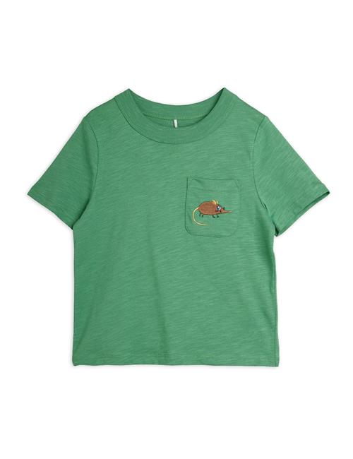 Mini Rodini Elephant Shrew T-shirt Green  Green 92/98 cm  Grøn  92/98 cm  Drenge, Piger