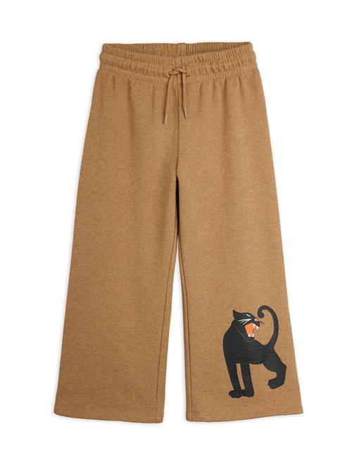Mini Rodini Panther Joggingbukser Brown  Brown 128/134 cm  Brun  128/134 cm  Drenge, Piger