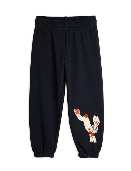 Mini Rodini Rabbit Joggingbukser Black  Black 116/122 cm  Sort  116/122 cm  Drenge, Piger