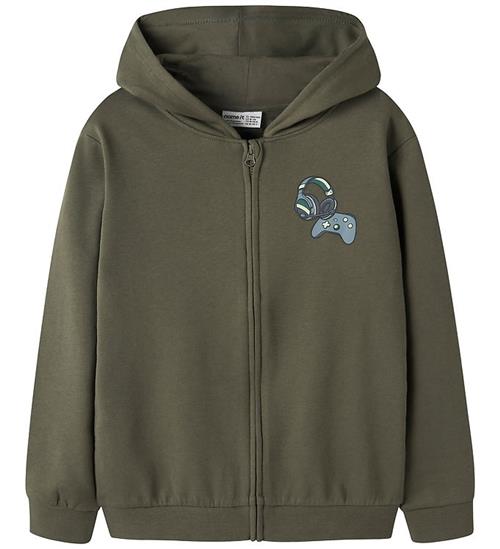 Name It Cardigan - NkmVoltinus - Olive Night/Gaming