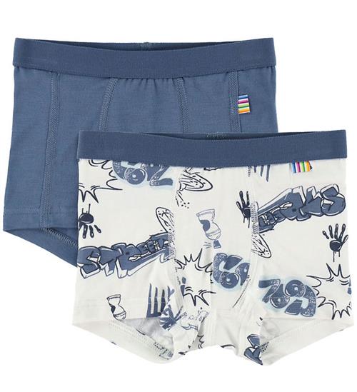 Joha Boxershorts - 2-pak - Viscose/Bamboo - Off White