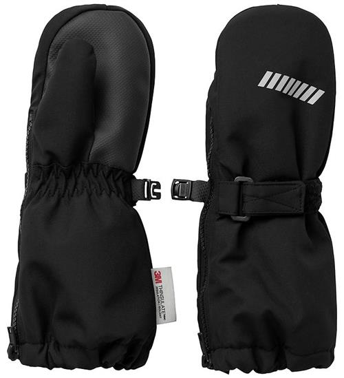 Name It Luffer m. Fleece - Noos - NmnSnow10 - Sort m. Lynlås