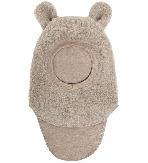 Huttelihut Elefanthue - Uld - 2-lags - Camel Melange
