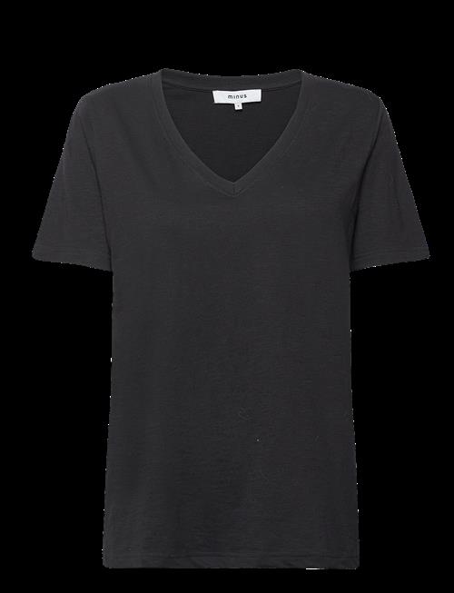 Minus | Leti V-Hals T-Shirt | XXL
