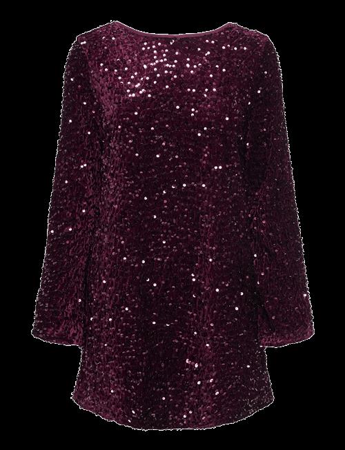 ONLY | Onlanika Sequins Ls Bow Dress Wvn Cs | M