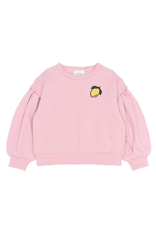 The New Siblings Sapphire Sweatshirt Silver Pink  Silver Pink-92 cm  Lyserød  92 cm  Piger
