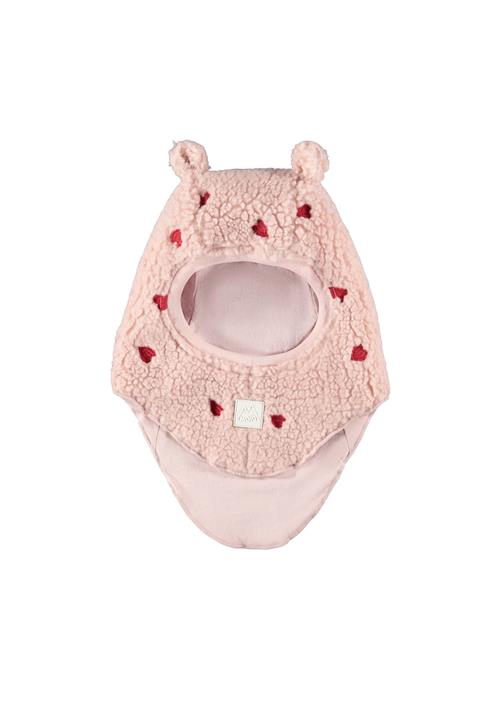 Molo Kay Balaclava Red Hearts Soft  Red Hearts Soft 6-12 months  Lyserød  6-12 måneder  Piger