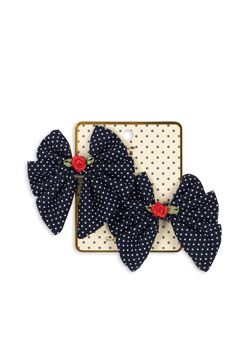 Konges Sløjd Rose Rouge Hai Clip Dot Nuit  Dot Nuit-ONE SIZE  Sort  One Size  Piger