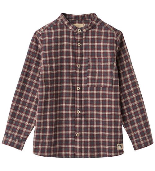 Wheat Skjorte - Willum - Blue Holiday Check