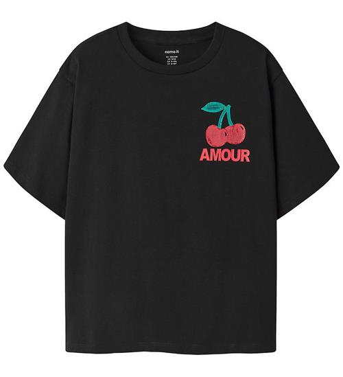 Name It T-shirt - NkfLeaih - Black