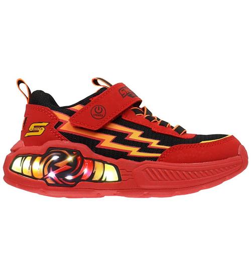 Skechers Blinkesko - Light Storm 3 - Prism Tech - Rød/Sort