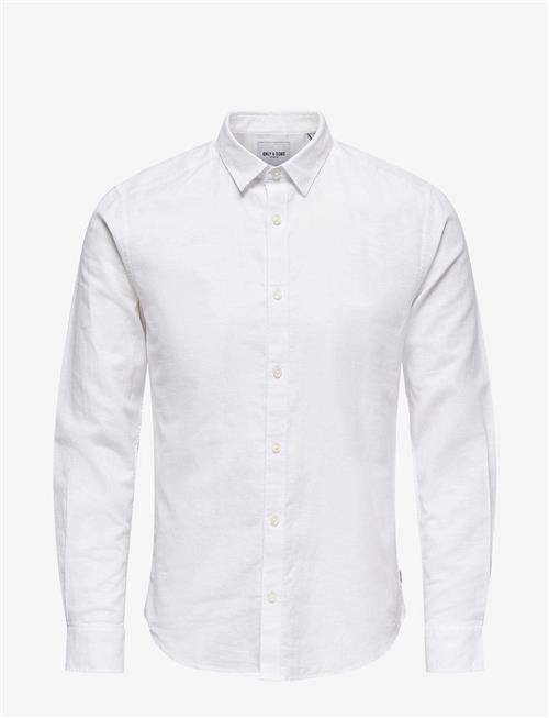 ONLY & SONS | Onscaiden Life Ls Solid Linen Shirt Noos | L