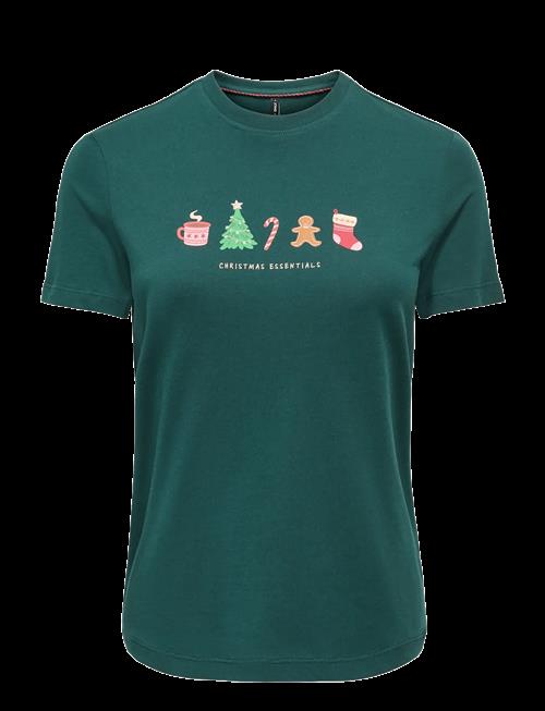 ONLY | Onlxmas Yrsa Christmas S/S Top Jrs | S