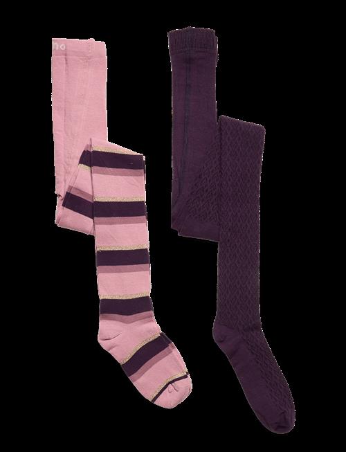 Minymo | Stocking W. Lurex (2 Pack) | 140\146