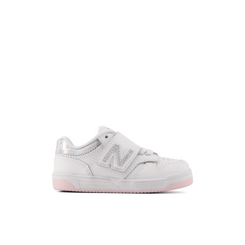 New Balance 480 Kids NEW-B Hook & Loop Sneakers White  White 24 EU    24 EU  Piger