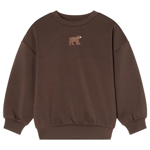Kuling Bilbao Hættetrøje Brown Bear  Brown Bear-122/128 cm  Brun  122/128 cm  Drenge, Piger
