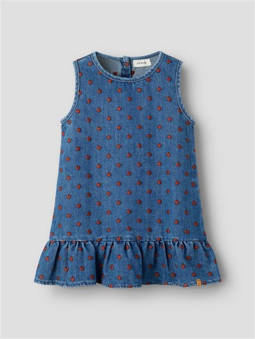 Lil’ Atelier Nmfliva Lea Spencer 2001-Se Lil Dark Blue Denim Dark Blue Denim 104 cm  Blå  104 cm  Piger