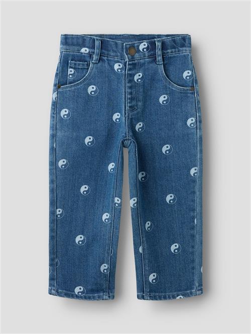 Lil’ Atelier Nmmlivo Loose Jeans 2001-Se Lil Dark Blue Denim Dark Blue Denim 122 cm  Blå  122 cm  Drenge